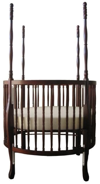 Song Lin Sleigh Round Cribs - Image 1