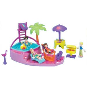 Various Polly Pocket dolls and accessories with magnets - Image 13