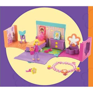 Various Polly Pocket dolls and accessories with magnets - Image 19