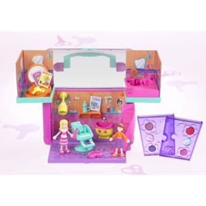 Various Polly Pocket dolls and accessories with magnets - Image 2