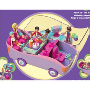 Various Polly Pocket dolls and accessories with magnets - Image 20