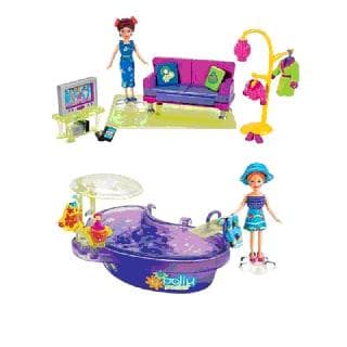 Various Polly Pocket dolls and accessories with magnets - Image 34
