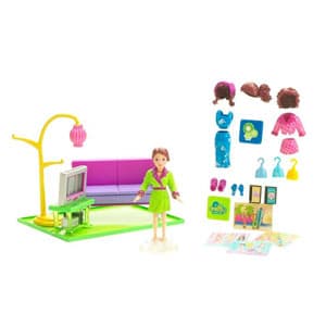 Various Polly Pocket dolls and accessories with magnets - Image 35