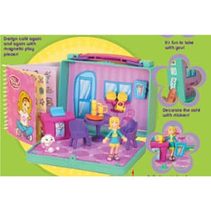 Various Polly Pocket dolls and accessories with magnets - Image 9