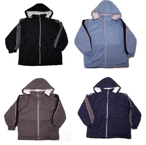 Children's parka jackets, with drawstrings - Image 1