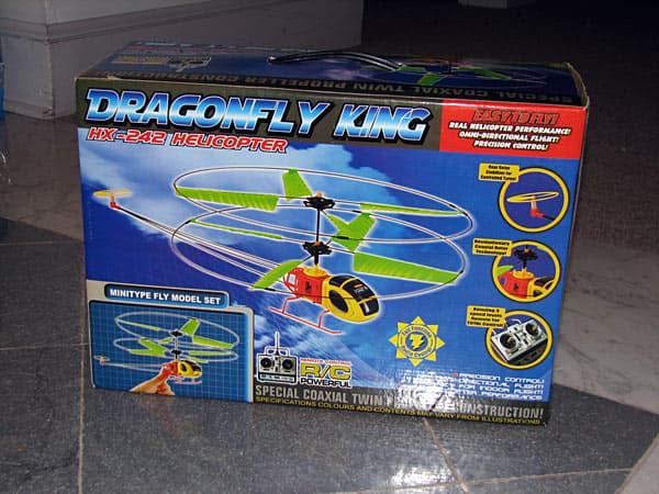 Remote-Control Dragonfly King HX-242 Helicopter (also known as the Micro R/C Helicopter) - Image 2