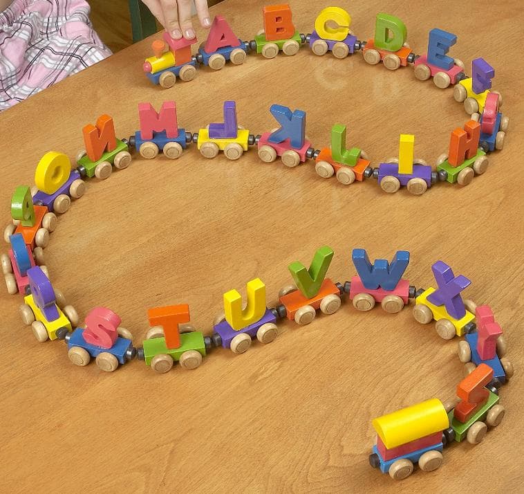 Magnetic Toy Train Sets - Image 1