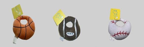 Plush Boys Rattles - Image 1