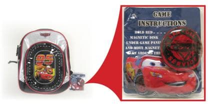 Magnetic Game Pieces sold with "Cars" Themed Backpacks - Image 1