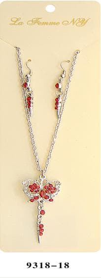 La Femme NY Children's Necklace and Earring Sets - Image 4