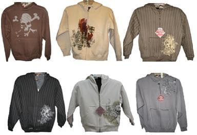 Children's fleece hooded zip-up jackets with neck drawstrings - Image 1