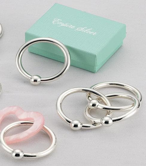 Sterling Silver Teething Rings - Image 1