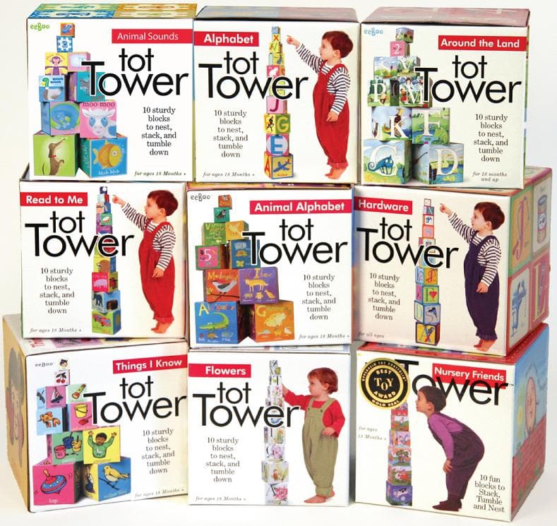 Tot Tower toy blocks - Image 2