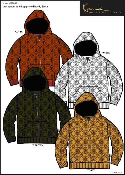 Karl Kani Polo Boys' Fleece Hoody Sweatshirts - Image 2