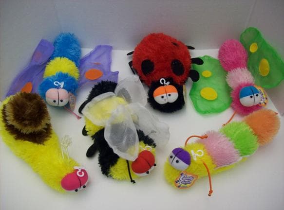 Cuddly Cousins Plush Insect Toys - Image 1
