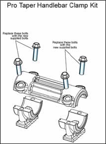 Pro Taper Clamp Kits Used With Off-Road Motorcycles - Image 1