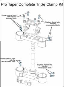 Pro Taper Clamp Kits Used With Off-Road Motorcycles - Image 3
