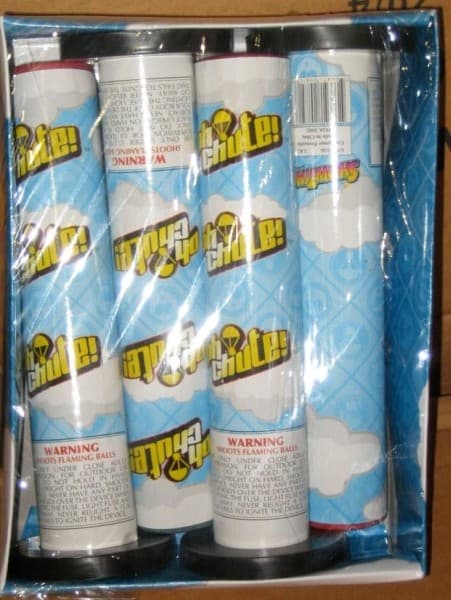 Oh Chute Parachute with Streamer Fireworks - Image 1