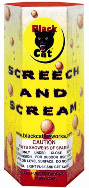 Screech and Scream Fountain Fireworks - Image 1