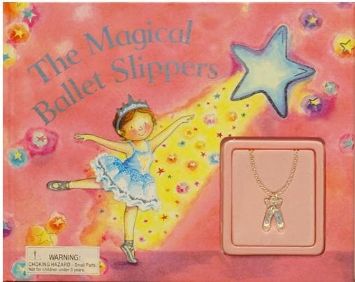 Children's Necklaces with Ballet Shoes Charms - Image 1