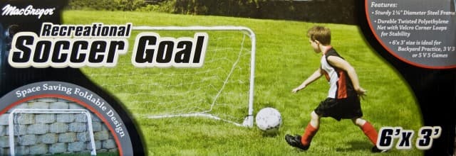 MacGregor Folding Soccer Goals, Mitre Folding Soccer Goals - Image 1