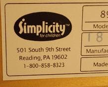 Simplicity Brand Drop Side Cribs - Image 4