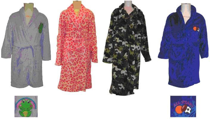 Girls' and Boys' Bath Robes - Image 1
