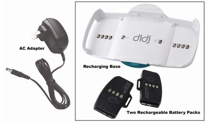 Rechargeable Batteries and Recharging Station for Didj Custom Gaming System - Image 1