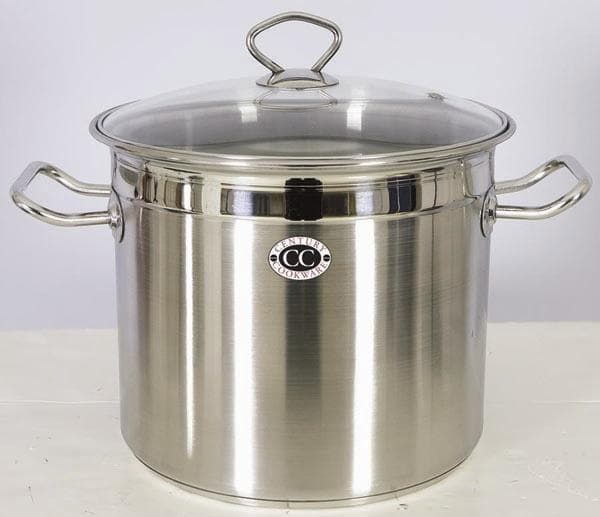 Century Cookware Stainless Steel Stockpots - Image 1