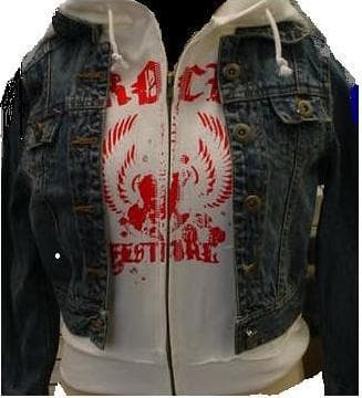 Girls' Blue Denim Passport Jackets - Image 1