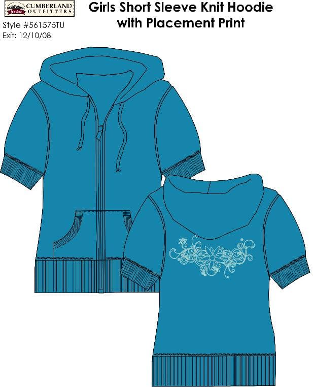 Cumberland Outfitters Girl's Hooded Sweatshirts - Image 3