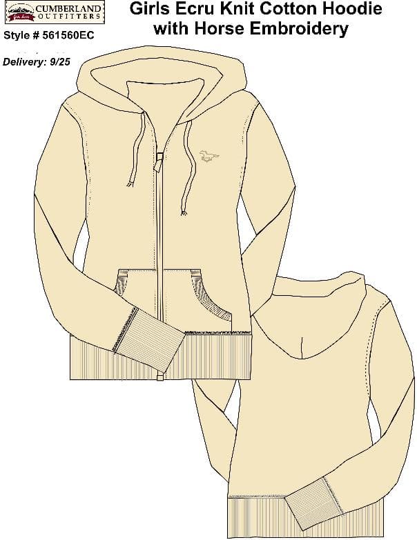 Cumberland Outfitters Girl's Hooded Sweatshirts - Image 4