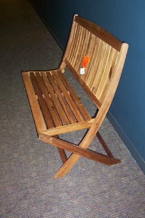 39" St. Anne Acacia Benches - Image 2