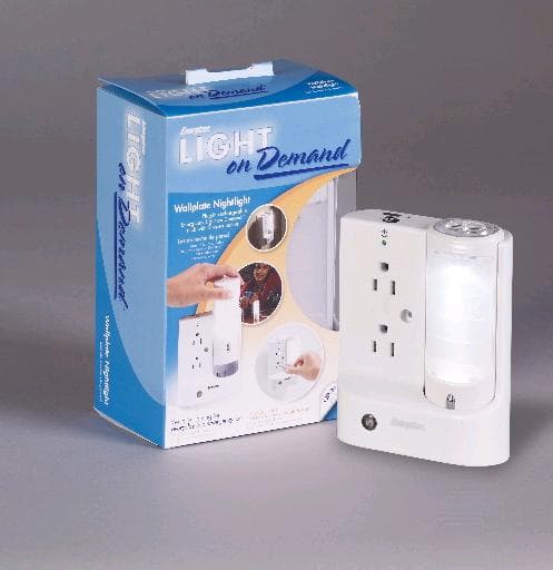 Energizer Light On Demand Wallplate Nightlights - Image 1
