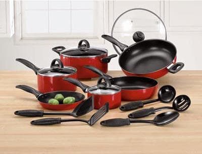 Chef's Mark® 15-piece cookware sets - Image 1