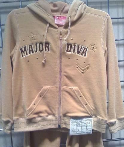 Girl's Hooded Sweatshirts - Image 1