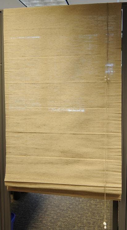 Jute/Poly Roman Shades - Image 2