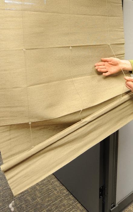 Jute/Poly Roman Shades - Image 3