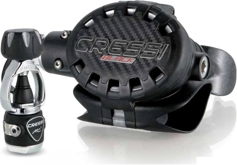 Cressi Ellipse Black MC5 Regulator - Image 1
