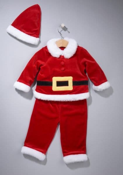 First Impressions Boy's Three-Piece Santa Set - Image 1