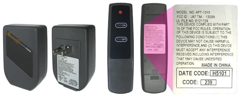 Remote Control Kits for Electric Fireplaces and Stoves - Image 1