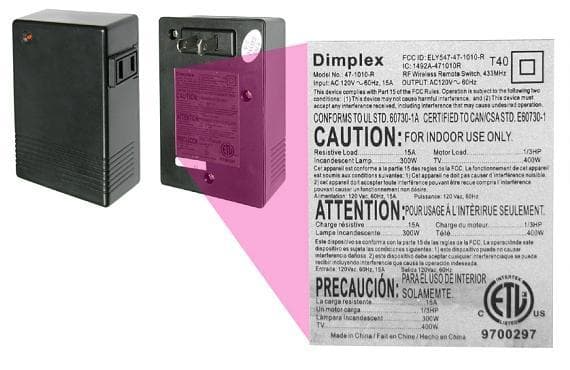 Remote Control Kits for Electric Fireplaces and Stoves - Image 2