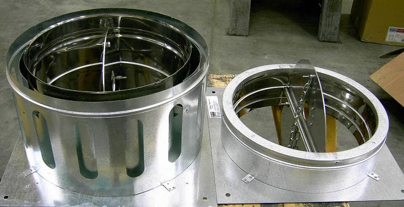 DuraTech Anchor Plate with Damper and DuraChimney II Anchor Plate with Damper - Image 1