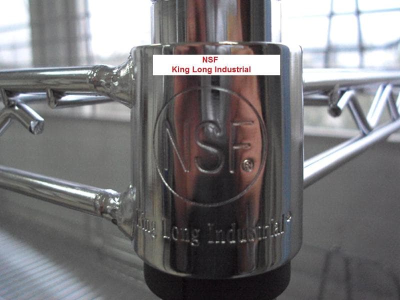 Six-Tier Chrome Shelving Unit - Image 1