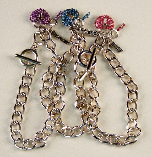 Best Friends Charm Bracelet Sets - Image 1