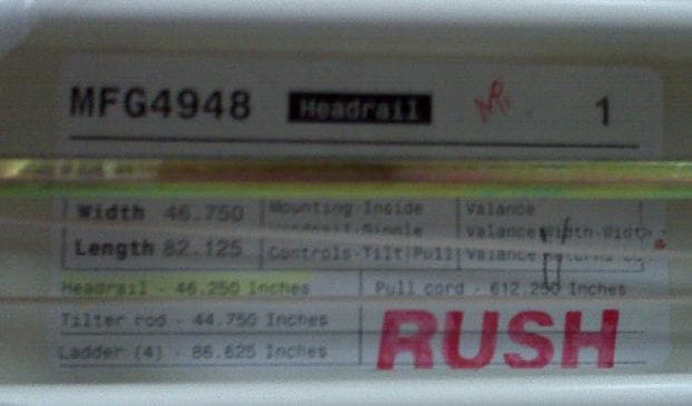 Faux Wood Blinds - Image 1