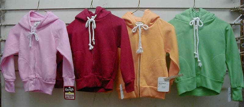Children's Hooded Sweatshirts with Drawstrings - Image 1