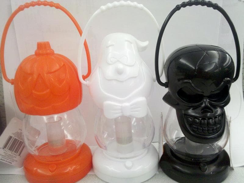 Pumpkin, Ghost and Skull Halloween Lanterns - Image 1