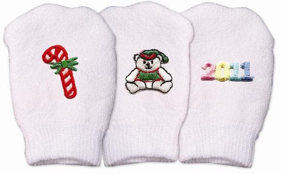 Newborn Keepsake Mittens - Image 1