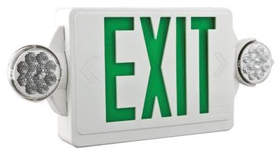 LHQM LED Exit Signs with Emergency Lights - Image 1